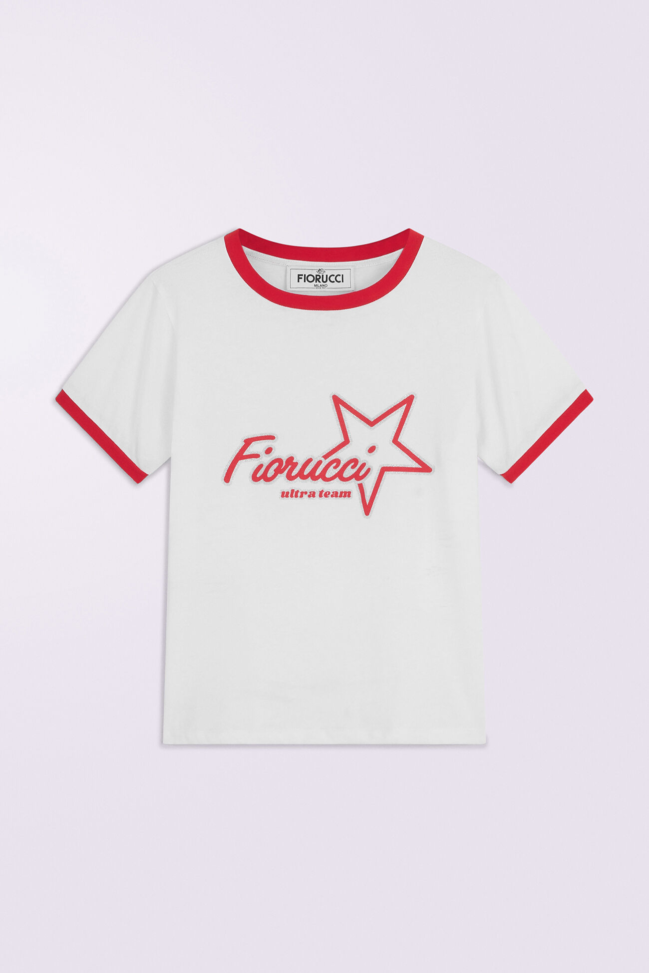 Ultra Team Glitter Star Logo Baby T-Shirt White